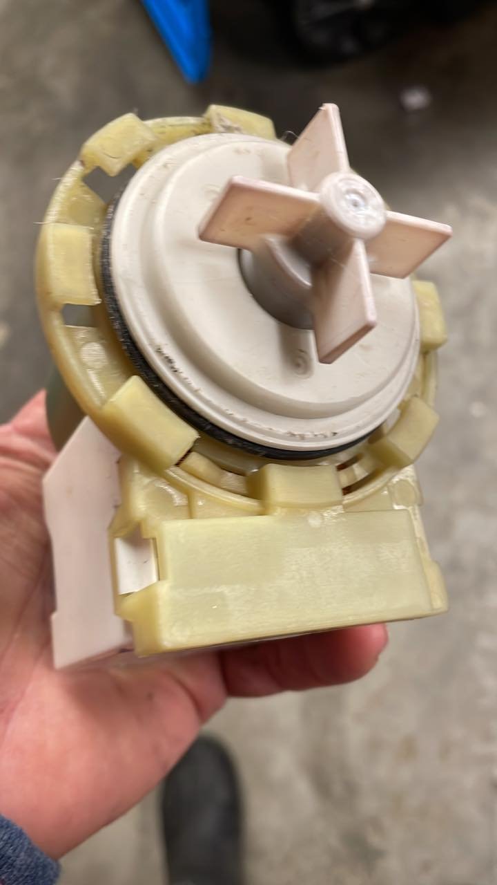 Front-load washer drain pump repair in Chula Vista
